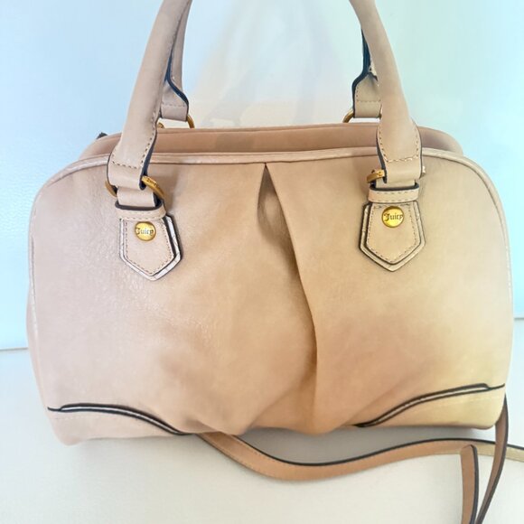 Juicy Couture Juicy Romance Satchel crossbody bag w wallet & bow keyring - Picture 5 of 10